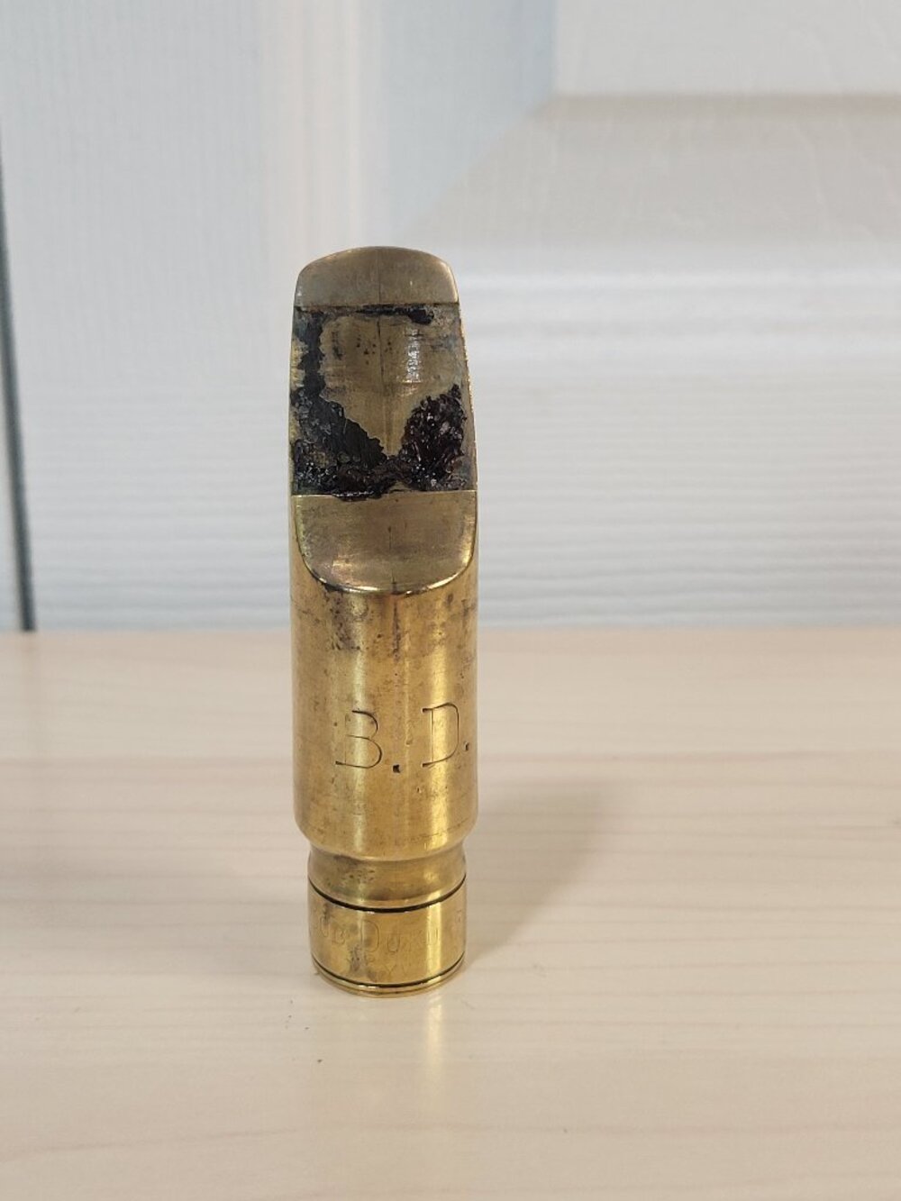 Vintage Rare 1940s BOB DUKOFF Hollywood B118 4* Metal Alto Saxophone Mouthpiece